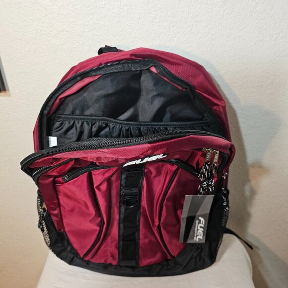 FUEL Active Backpack, Burgundy/Black - Picture 3 of 4